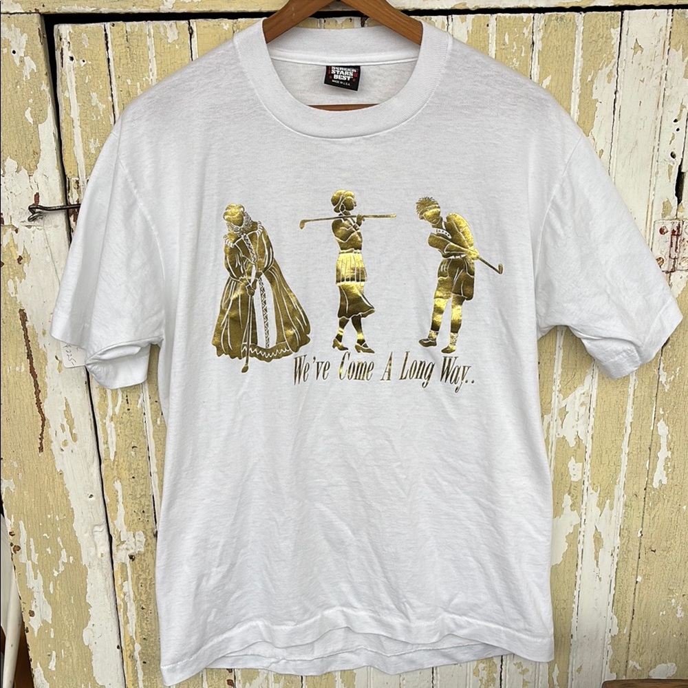 Vintage 80s “We’ve Come A Long Way” single stitch tee